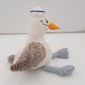 The Preppy Pelican Sailor Plush Stuffed Animal Sitting
